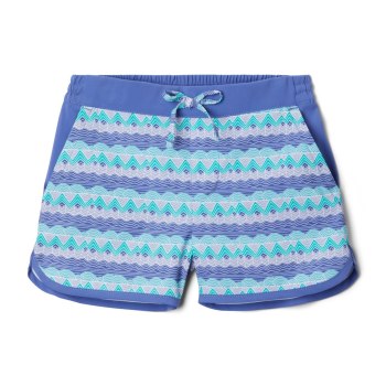 Columbia Sandy Shores Board, Pantalones Cortos Morados Rayas Para Niña | 529613-ZVJ